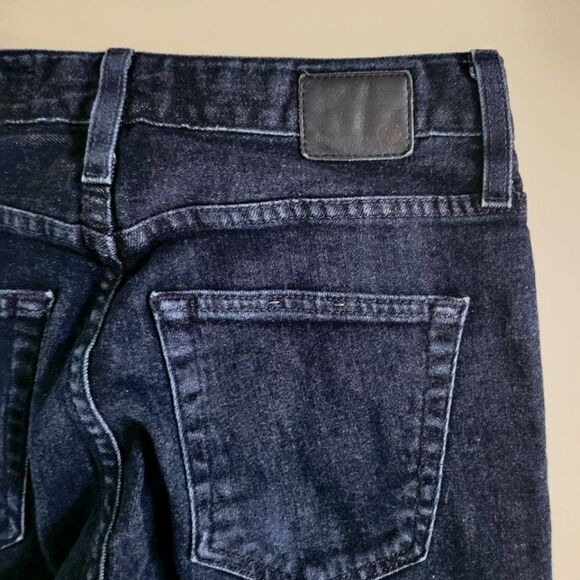 AG Adriano Goldschmied Ex-Boyfriend Slouchy Slim Blue Denim Jeans - Picture 14 of 16